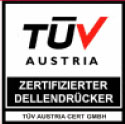 TÜV Austria zertifizierter Dellendrucker